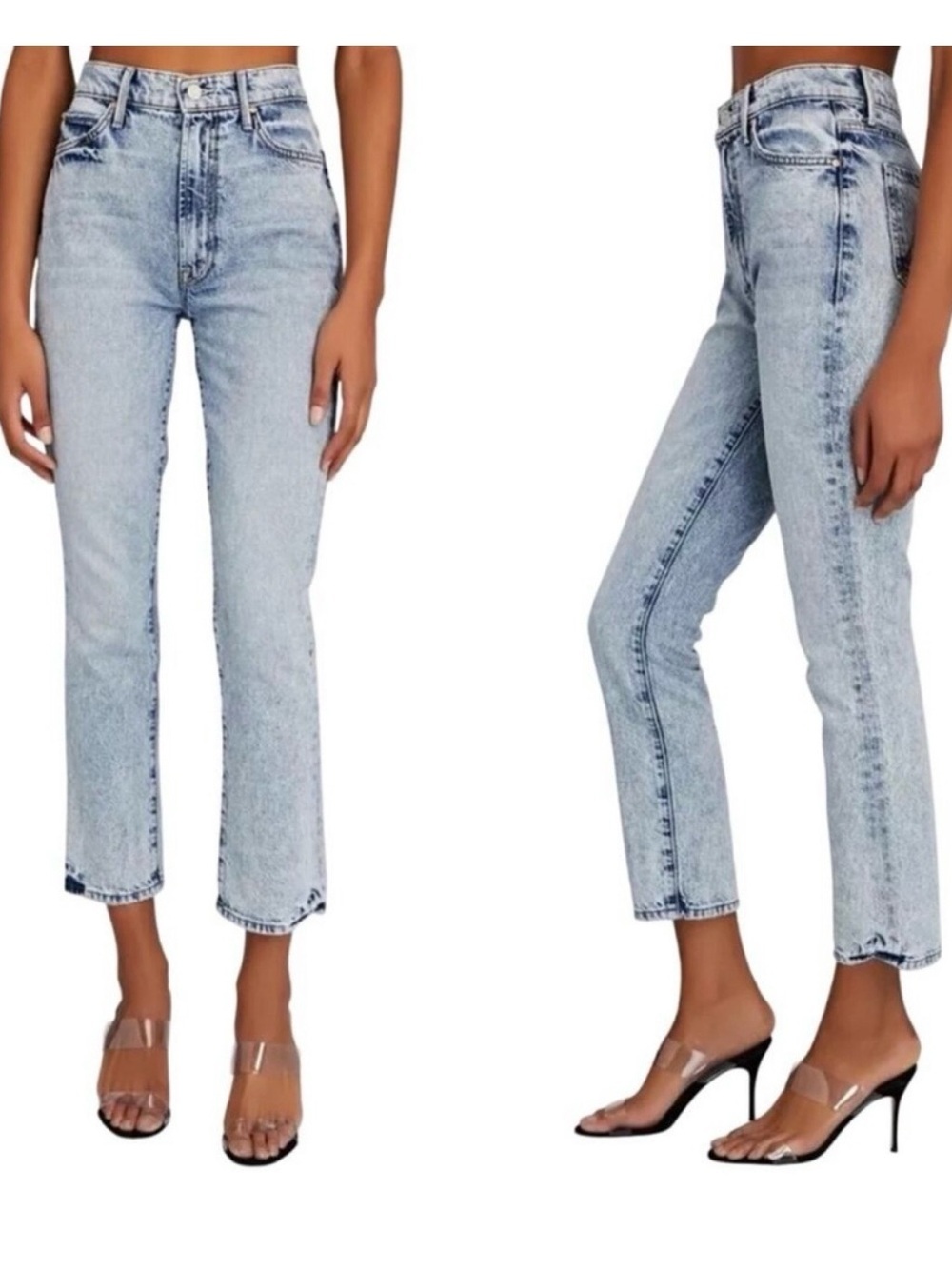 MOTHER SUPERIOR Light Blue Swooner Rascal Jeans